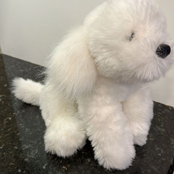 Ganz Labradoodle White Fluffy Dog Plush. Size 12” - Picture 7 of 11